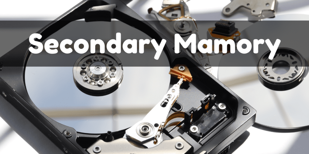 secondary memory in hindi