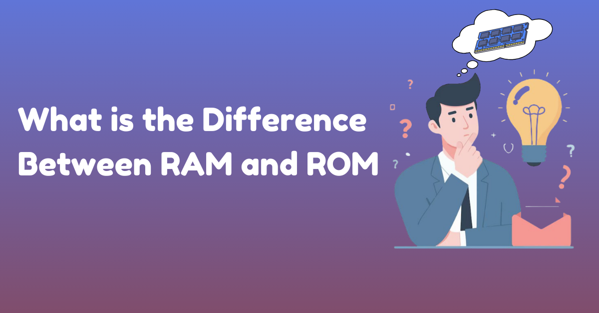 difference between ram & rom